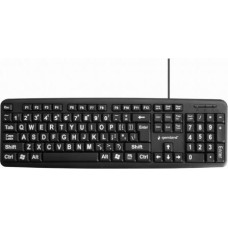 Gembird Standard keyboard USB for senior