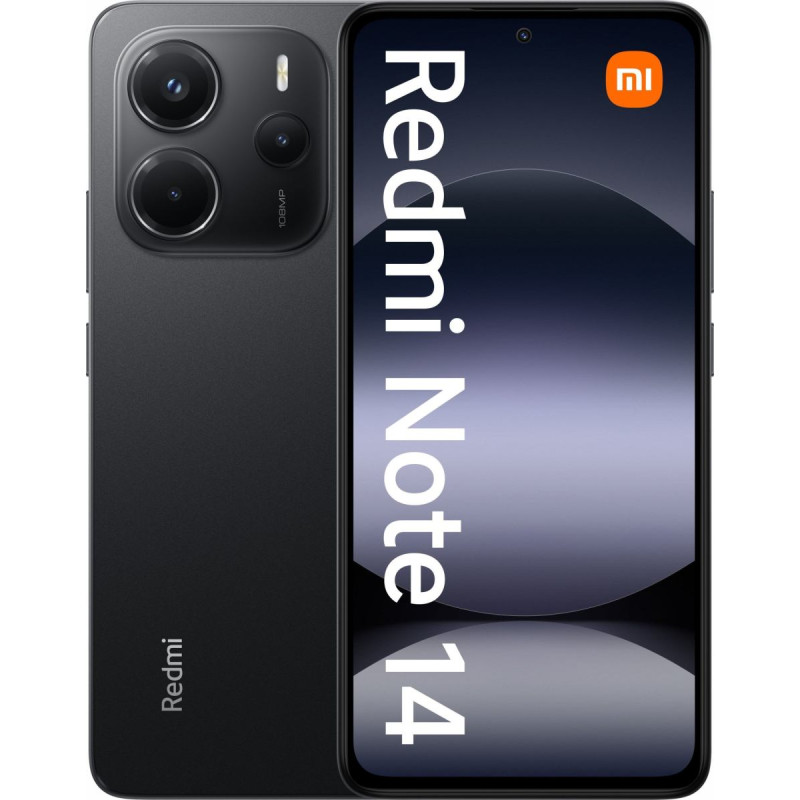 Xiaomi Redmi Note 14 8/256GB Black Smartphone (MZB0IKVEU)