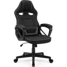 Sense7 Knight fabric armchair black-grey
