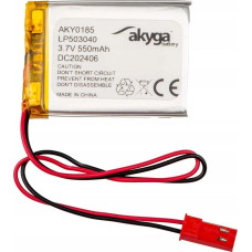 Akyga Li-Po LP503040 AKY0185 3.7V / 550mAh PCM battery JST 2-Pin 150mm connector