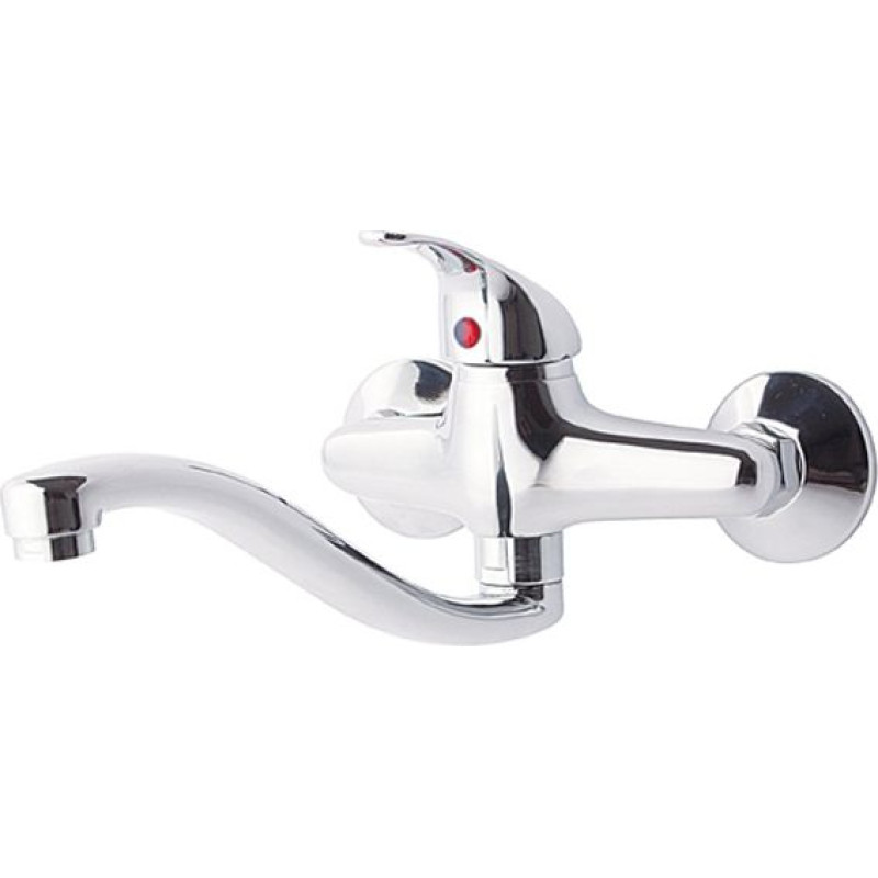 Perfexim Irys wall-mounted washbasin faucet chrome (35-001-0200-000)