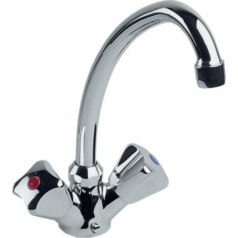 KFA Standard washbasin faucet stand chrome (302-315-00)