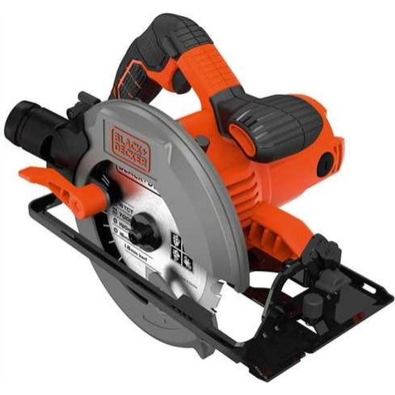 Black&Decker CS1550 1500 W 190 mm circular saw.