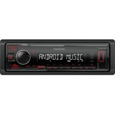 Kenwood KMM-105 RY car radio, USB.
