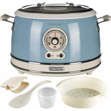 Ariete Vintage Food Steamer, blue