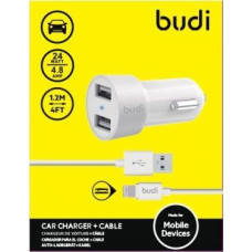 Budi Charger 2x USB-A 4.8 A (BD622LW)