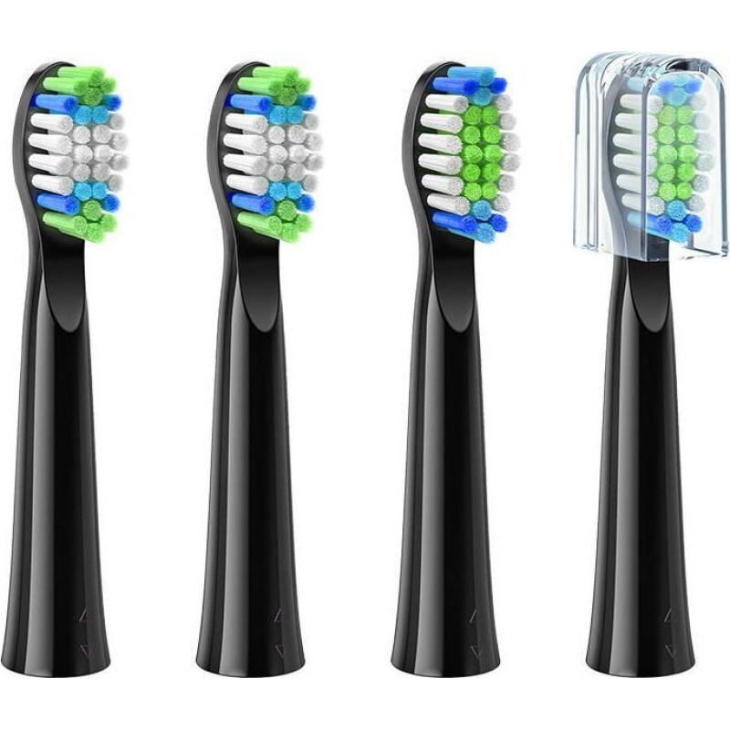 Bitvae D2 toothbrush tips (black)