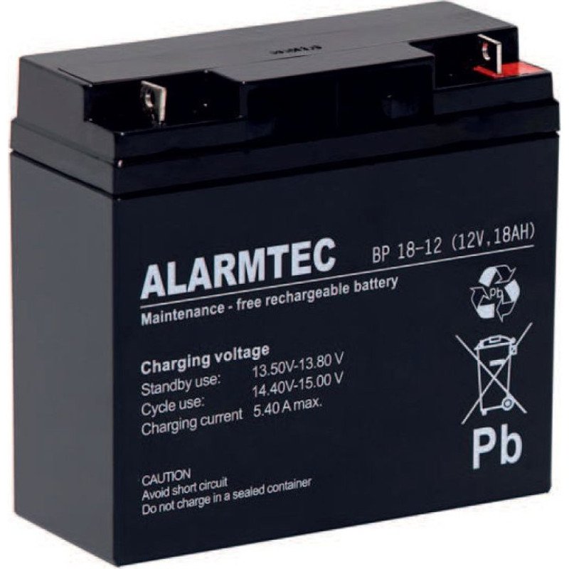 Alarmtec 12V 18Ah battery (BP18-12)