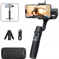 Hohem Gimbal Gimbal 3-Position Stabilizer for Phone / Smartphone + Led Light / Isteady Mobile+ Kit 2024