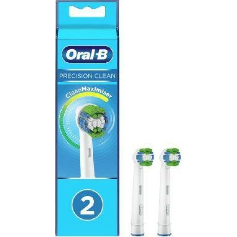 Oral-B Precision Clean EB20-2 2pcs electric toothbrush tip.