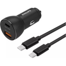Philips Charger 1x USB-A 1x USB-C 3 A (DLP2521C/00)