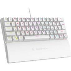 Rampage Plower K60 RMP Blue Switch Keyboard (PLOWERK60-WHITE)