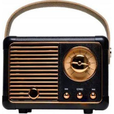 Denver Speaker BTP-203B Mini BT-Lautsprecher Retro-Design schwarz