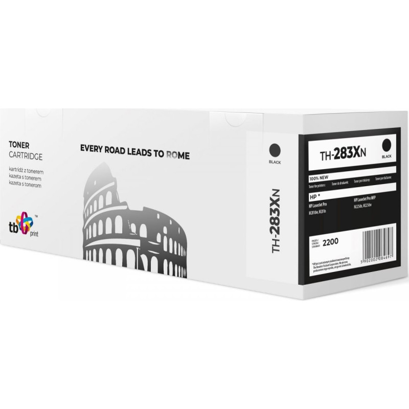 Tb Print Toner for HP LJ Pro M20 1 TH-283XN BK 100% new