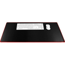 Techonic Keyboard and mouse pad for gamers 900x400x3mm / black / red hem