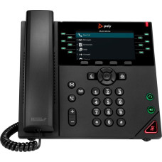 Poly VVX 450 12-line IP phone with PoE power support