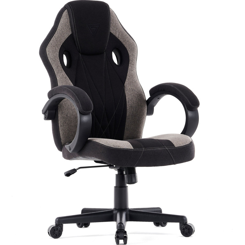 Sense7 Prism fabric armchair black-grey