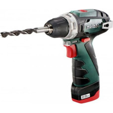 Metabo PowerMaxx BS Basic 12-volt drill/driver 2 x 2 Ah battery pack