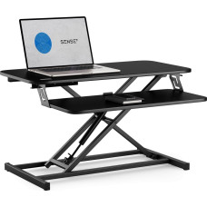 Sense7 Office converter desk Black 81 cmx40 cm