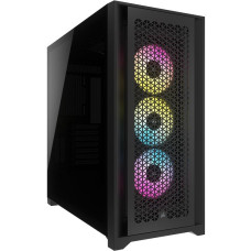 Corsair Obudowa Corsair iCUE 5000D RGB AIRFLOW Mid-Tower ATX Tempered Glass Black (CC-9011242-WW)