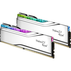 G.skill TRIDENT Z5 ROYAL RGB DDR5 2X16GB 6000MHZ CL28 SILVER F5-6000J2836G16GX2-TR5S