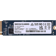 Synology Dysk SSD Synology Plus Series 800GB M.2 (22x80) NVMe PCIe 3.0x4 SNV3410-800G (DWPD 0.7)