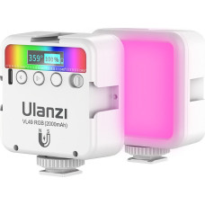 Ulanzi Studio lamp VL49 LED panel lamp with rechargeable RGB, WB (2500 K - 9000 K), white