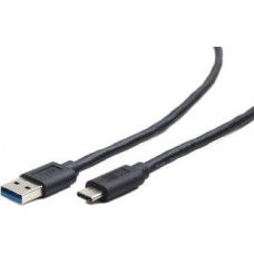 Gembird USB-A - USB-C Cable 0.5m Black (CCP-USB3-AMCM-0.5M)
