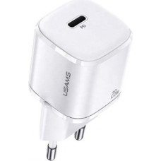 Usams Phone Charger 1x USB-C T36 20W PD3.0 Fas