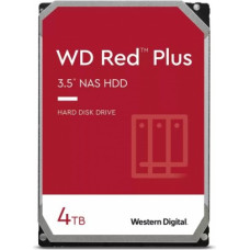 Western Digital Drive 3,5 inches Red Plus 4TB CMR 256MB/5400RPM