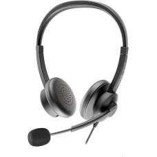 Axtel AXH-ACEUCD Headset/Headset Wired Headband Office/Call Center USB Type-C / USB Type-A Black