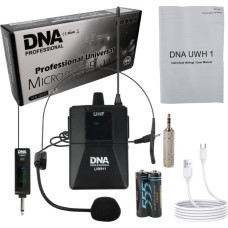 Bitmat DNA Microphone Headset Wireless Microphone BODYPACK + UHF RECEIVER 560-590 MHZ
