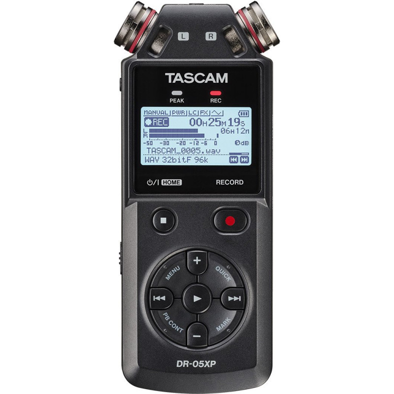 Tascam DR-05XP - Przenośny rejestrator cyfrowy z interfejsem USB