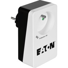 Eaton Protection Box power strip surge protector 1 socket white (PB1F)