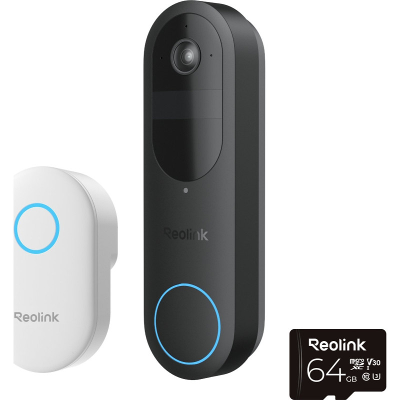 Reolink Bundle Türklingel: D340B mit Klingel und 64GB Speicher
