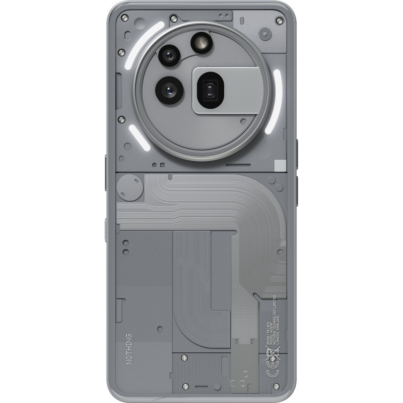 Nothing Phone (3a) Pro 17,2 cm (6.77") Dual SIM Android 15 5G USB Type-C 12 GB 256 GB 5000 mAh Szary