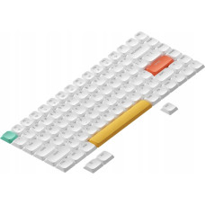 Nuphy - nSA Shine-through ABS Keycaps - Air 75 / Air 96 V2 low-profile keyboard caps White