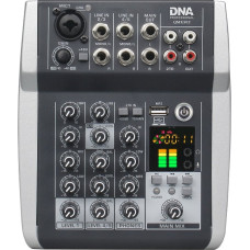 Xxxxx_Bitmat DNA QMX502 analogowy mikser dźwięku 5 kanałów Blue