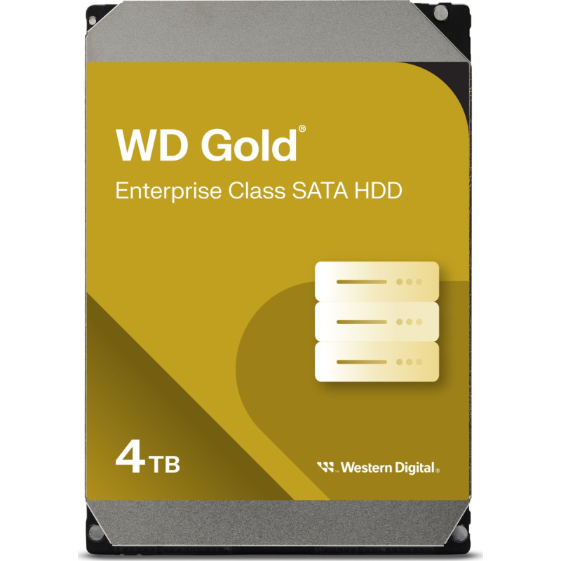 WD Dysk serwerowy WD Gold 4TB 3.5'' SATA III (6 Gb/s)  (WD4004FRYZ)