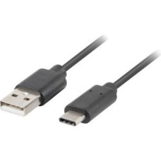 Lanberg Kabel USB Lanberg USB-A - 1.8 m Czarny (CA-USBO-31CU-0018-BK)