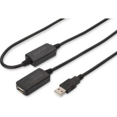 Digitus USB-A - USB-A 20m Cable Black (DA73102)