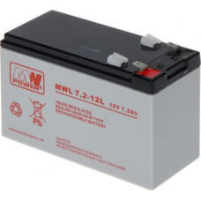 Mw Power Rechargeable battery 12V/7.2AH-MWL