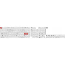 Keychron - Double Shot PBT OSA Full Set Keycap Set - Keycaps with OSA Black on White Full Set profile.