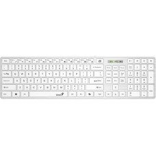 Genius SlimStar 126 COPILOT, CZ/SK keyboard, classic, wired (USB), white