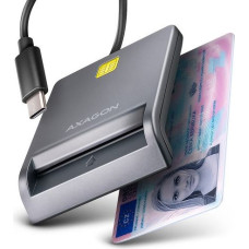 Axagon CRE-SM3TC, USB-C FlatReader ID card reader, 1.2m cable