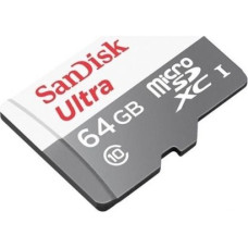 Sandisk Ultra Lite MicroSDXC 64 GB Class 10 UHS-I Card (SDSQUNR-064G-GN3MA)
