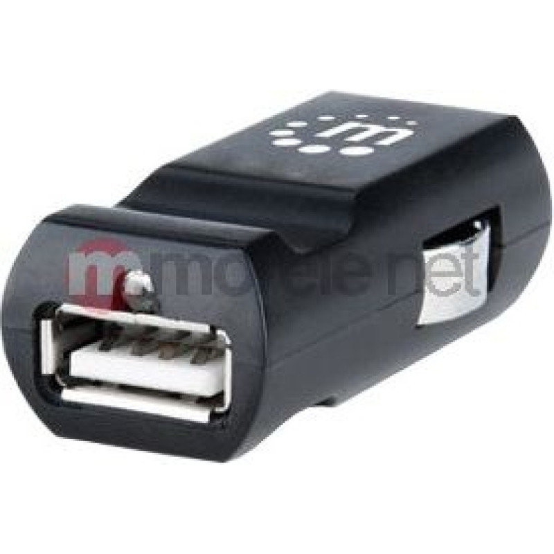 Manhattan Ładowarka Manhattan KFZ-USB 1x USB-A 1 A  (101714)