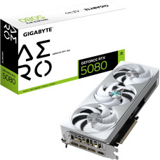 Gigabyte Karta graficzna Gigabyte GeForce RTX 5080 Aero OC SFF 16GB GDDR7 (GV-N5080AERO OC-16GD)