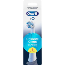 Oral-B Replaceable toothbrush heads | iO UltimateClean | Heads | For adults | Number of brush heads included 6 | White.