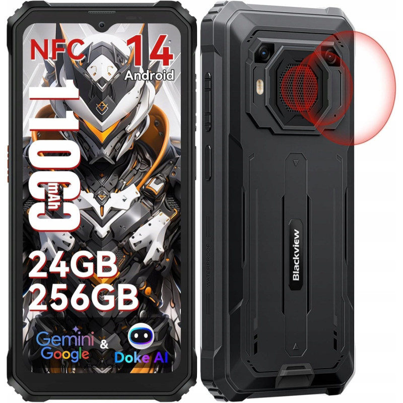 Blackview Smartfon BV6200 Plus 8/256GB pomarańczowy